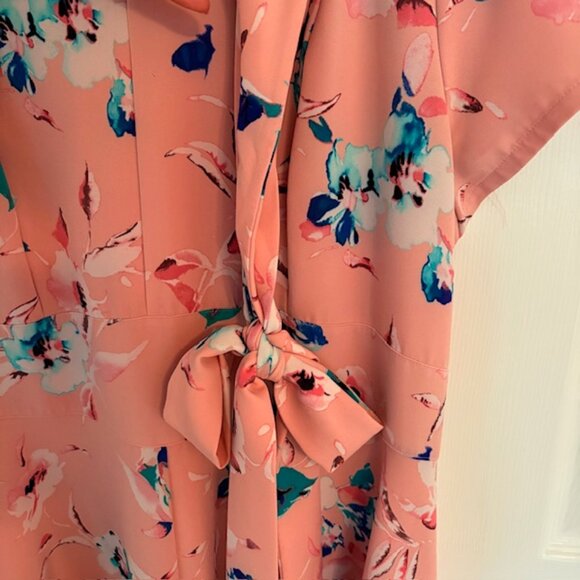 🌸 Lane Bryant Lena High-Low Midi Dress, Size 18 🌸 - Picture 6 of 12